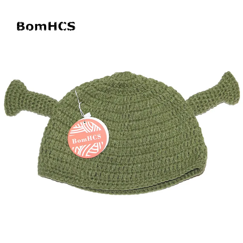 Фото Мужские и женские шапки BomHCS новые милые шапки-бини с монстрами забавные