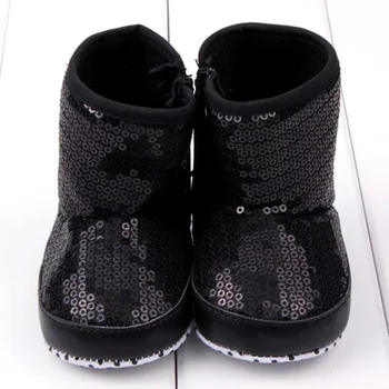 Hot Selling Sequin Baby Girl High Boots Soft Sole Anti Slip Warm Toddler Shoes Prewalker
Hot Selling Sequin Baby Girl High Boots Soft Sole Anti Slip Warm Toddler Shoes Prewalker