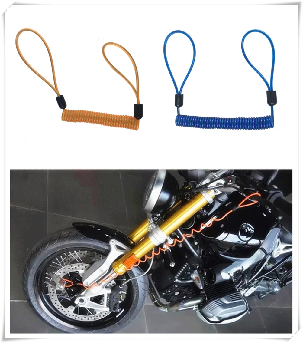 Motorcycle big ring disc brake lock reminder rope helmet anti-theft line for BMW R1200RT SE R1200S R1200ST S1000R S1000R S1000RR
Motorcycle big ring disc brake lock reminder rope helmet anti-theft line for BMW R1200RT SE R1200S R1200ST S1000R S1000R S1000RR