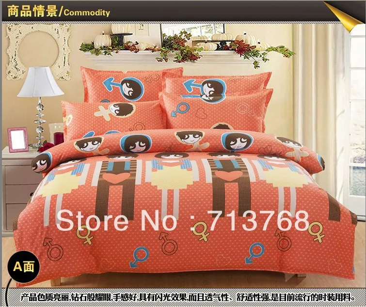 Free shipping quality Children 4PC Home Textile Bedding Set Covers/Bedding Sheet/Pillow Case
Free shipping quality Children 4PC Home Textile Bedding Set Covers/Bedding Sheet/Pillow Case