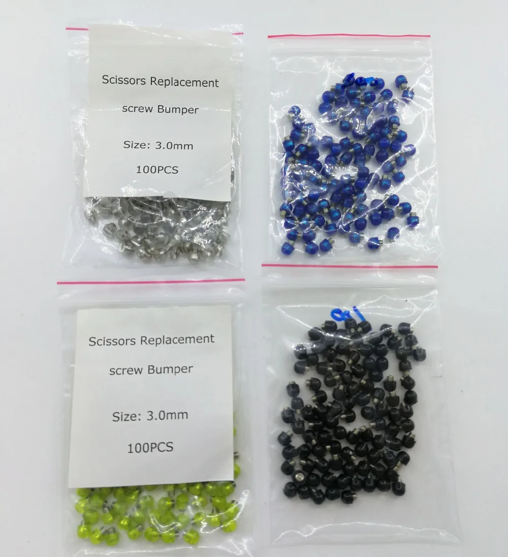 1000pcs/lot 2.5mm or 3.0mm Replacement screw Bumper Hair Scissors Barber Shears Stopper common quality
1000pcs/lot 2.5mm or 3.0mm Replacement screw Bumper Hair Scissors Barber Shears Stopper common quality