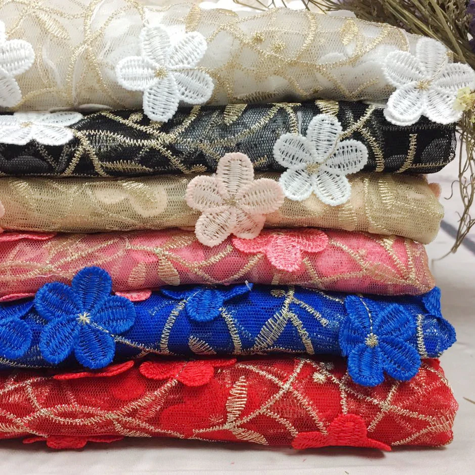 2yds High-end 7 colors Tulle Embroidered Lace Fabric For Wedding Dress 2017 High Quality African Nigerian French Net Lace Fabric
2yds High-end 7 colors Tulle Embroidered Lace Fabric For Wedding Dress 2017 High Quality African Nigerian French Net Lace Fabric