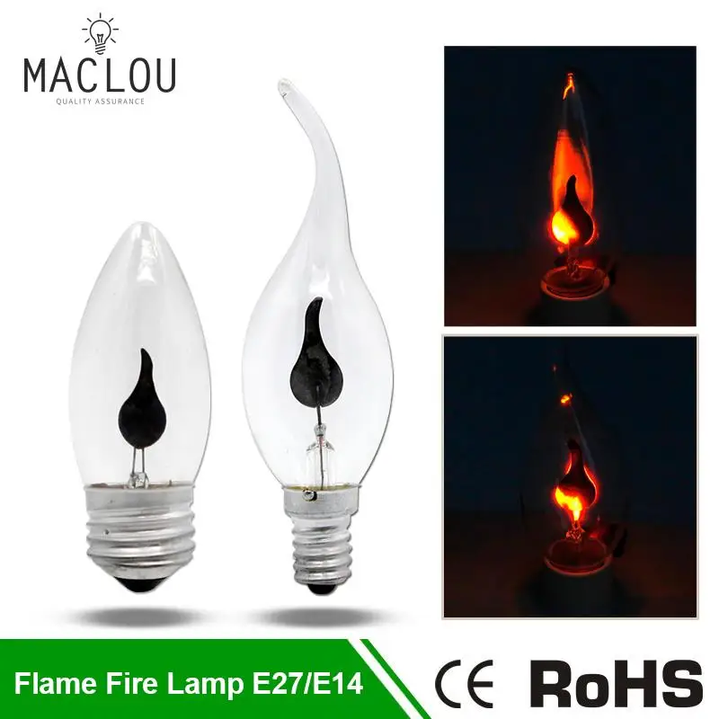 LED Flame E27 E14 Lamps 3W Candle Light Bulb Flickering Effect Led Lighting Lampada Orange Red Vintage Lamp Edison Bulb For Home
LED Flame E27 E14 Lamps 3W Candle Light Bulb Flickering Effect Led Lighting Lampada Orange Red Vintage Lamp Edison Bulb For Home
