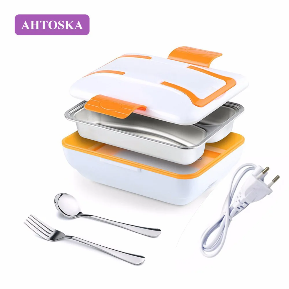AHTOSKA 220V Portable Electric Heating Dinnerware High Quality Stainless Steel And Plastics Food Warmer For Office And Home
AHTOSKA 220V Portable Electric Heating Dinnerware High Quality Stainless Steel And Plastics Food Warmer For Office And Home
