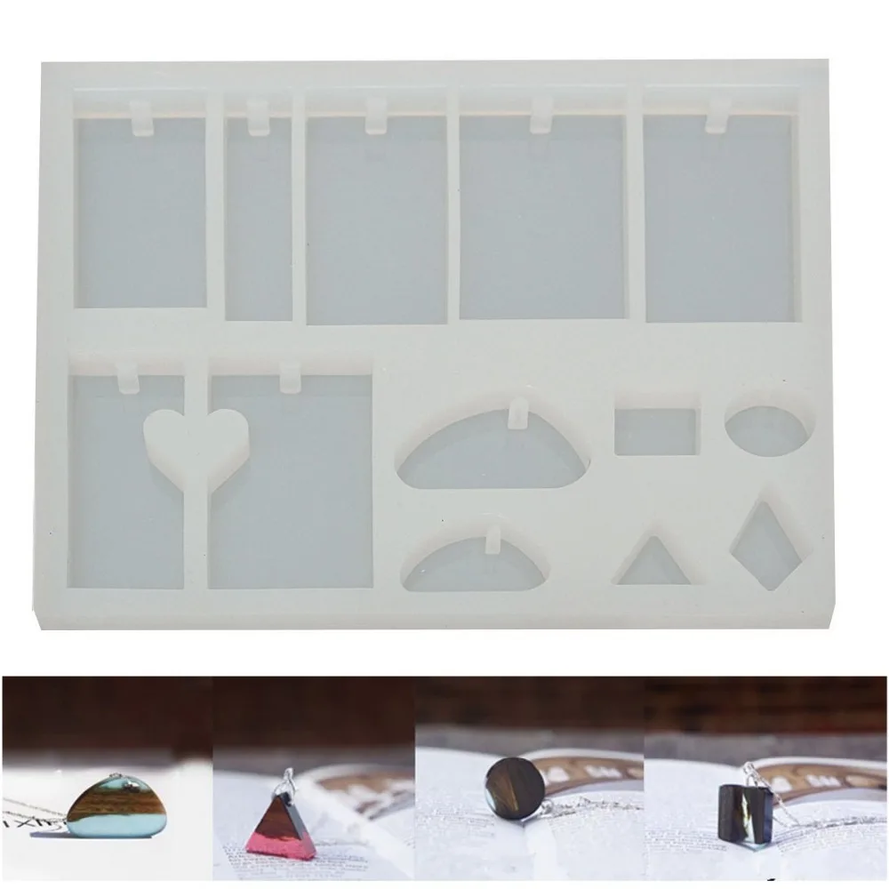 Double One 13 Designs Pendant Silicone Mold Jewelry Casting Mould Making Multi Shaped DIY Craft
Double One 13 Designs Pendant Silicone Mold Jewelry Casting Mould Making Multi Shaped DIY Craft