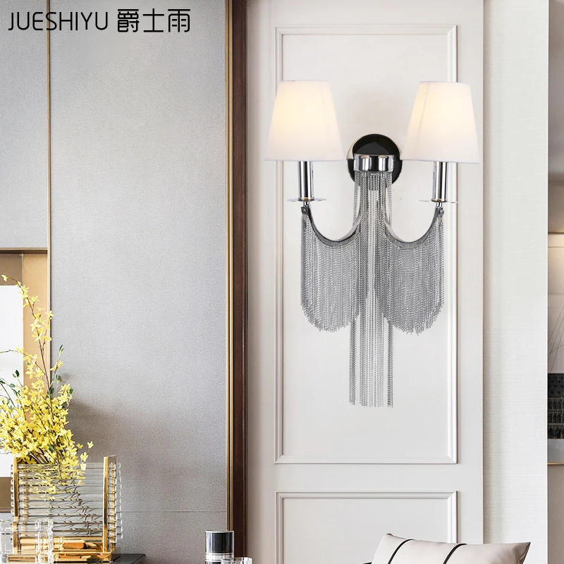 Nordic Bedroom Bedside Lamp Wall Lamp Simple Modern Aisle Corridor Hotel Golden Background Wall Lamp Creative LED Lamp
Nordic Bedroom Bedside Lamp Wall Lamp Simple Modern Aisle Corridor Hotel Golden Background Wall Lamp Creative LED Lamp