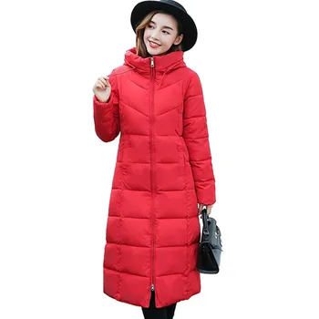 Down cotton jacket women 2018 winter parkas long coat Hooded tops Plus size Slim female Thicken warm Cotton jackets IOQRCJV N244
Down cotton jacket women 2018 winter parkas long coat Hooded tops Plus size Slim female Thicken warm Cotton jackets IOQRCJV N244
