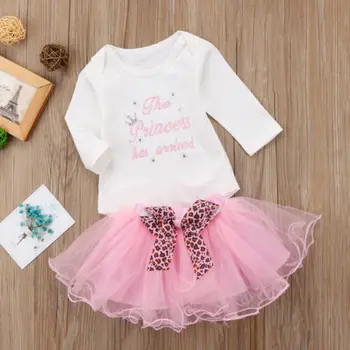 Cute Bow Infant Baby Girl Long Sleeve Letter Bodysuit Playsuit+tutu Skirt Outfit Set Clothes
Cute Bow Infant Baby Girl Long Sleeve Letter Bodysuit Playsuit+tutu Skirt Outfit Set Clothes