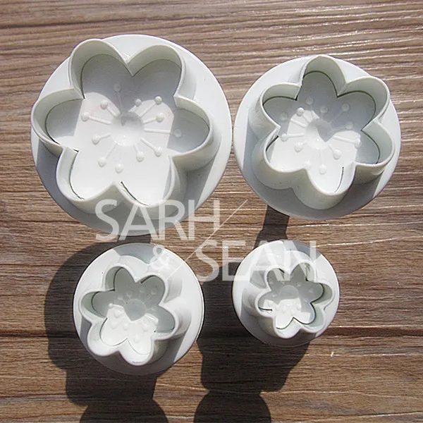 SLH183 Peach flowers Fondant Biscuits Cutter Decorating Sugarcraft Gum Paste Tools Cupcake Kitchen Cookie accessories
SLH183 Peach flowers Fondant Biscuits Cutter Decorating Sugarcraft Gum Paste Tools Cupcake Kitchen Cookie accessories