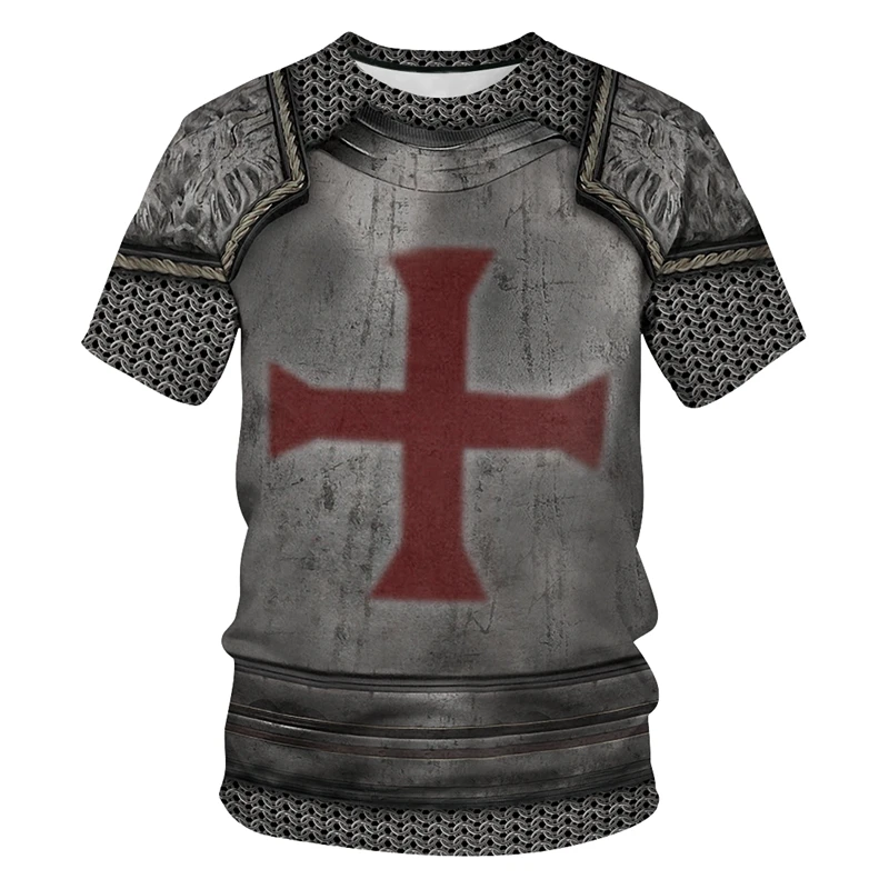 New 3d Red Cross Armor T-shirt Men Women Funny Tops Hipster Summer Style Tees Shirt Outfit Fashion Clothing T Shirt
New 3d Red Cross Armor T-shirt Men Women Funny Tops Hipster Summer Style Tees Shirt Outfit Fashion Clothing T Shirt
