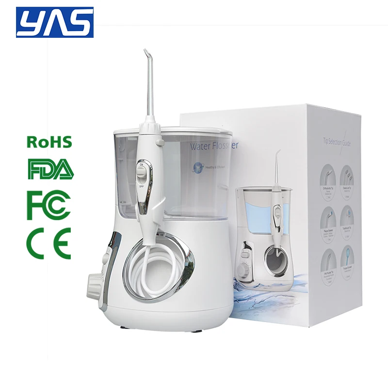 YAS LV880 800ml Oral Irrigator 5pcs Tips Dental Water Flosser Water Floss 800ml Oral Hygiene Dental Flosser Water Flossing
YAS LV880 800ml Oral Irrigator 5pcs Tips Dental Water Flosser Water Floss 800ml Oral Hygiene Dental Flosser Water Flossing