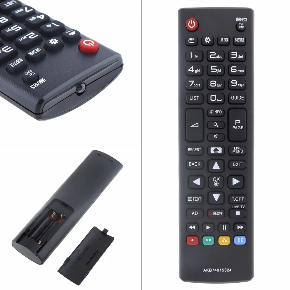 UniversaI TV Remote Control Replacement Support 2xAAA Batteries with Long Transmission Distance Fit for LG TV 43UH610V/50UH635V
UniversaI TV Remote Control Replacement Support 2xAAA Batteries with Long Transmission Distance Fit for LG TV 43UH610V/50UH635V