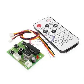 DC 4V-6V Stepper Motor Driver Controller Integrated Board 2-phase 4-wire Speed Adjustable with Remote Control
DC 4V-6V Stepper Motor Driver Controller Integrated Board 2-phase 4-wire Speed Adjustable with Remote Control