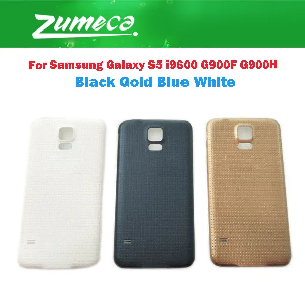 AAA + качество для Samsung i9600 G900F G900H Galaxy S5 Крышка батарейного отсека Корпус заднее