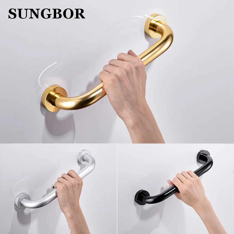 Grab Bars Space Aluminum Wall Mounted Bathroom Safety Grab Bar Bath Shower Grab Bar Non Slip Holder Toilet Elderly Handrail
Grab Bars Space Aluminum Wall Mounted Bathroom Safety Grab Bar Bath Shower Grab Bar Non Slip Holder Toilet Elderly Handrail