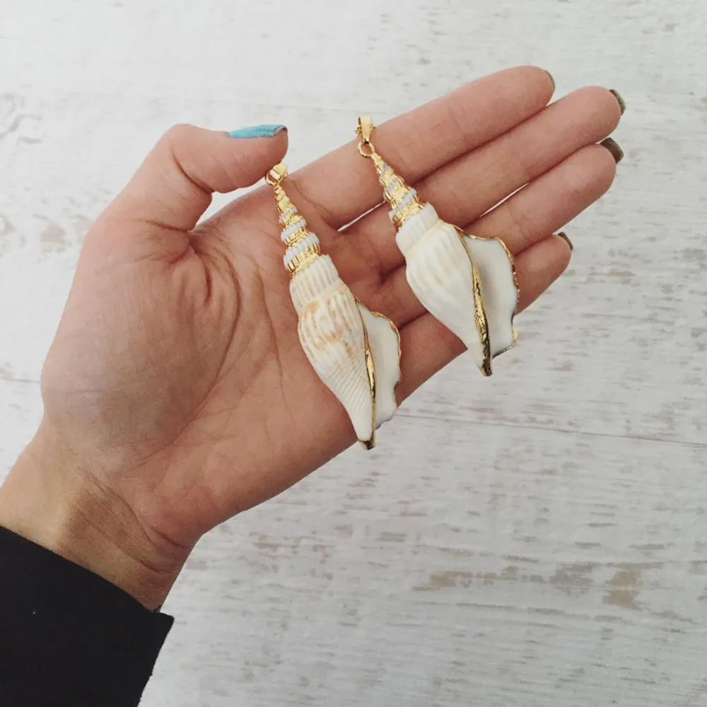 Girlgo Summer Sea Shell Geometric Drop Earrings for Women Boho Fashion Metal Dangle Earrings Jewelry Lady Gifts Accessories ins
Girlgo Summer Sea Shell Geometric Drop Earrings for Women Boho Fashion Metal Dangle Earrings Jewelry Lady Gifts Accessories ins