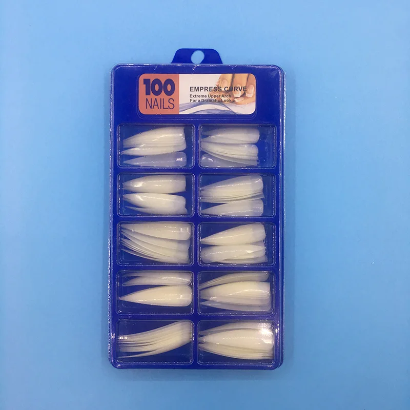 1 Box + Fake Nails 100pcs Long False Nail Tips French Nail Art Artificial Capsule Ongle Acrylic Gel UV Manicure Set DIY
1 Box + Fake Nails 100pcs Long False Nail Tips French Nail Art Artificial Capsule Ongle Acrylic Gel UV Manicure Set DIY