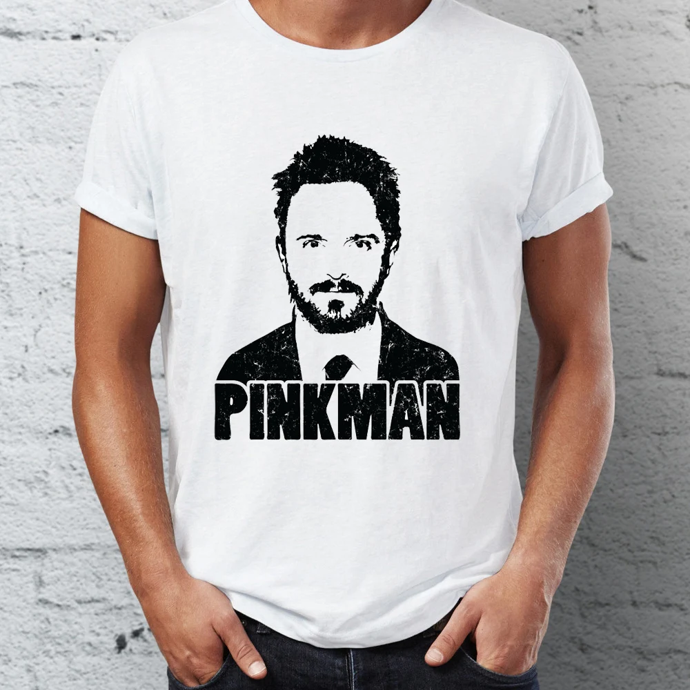 2018 top printed Men's T Shirt Featuring Jesse Pinkman Black and White Art Breaking Bad Tee
2018 top printed Men's T Shirt Featuring Jesse Pinkman Black and White Art Breaking Bad Tee