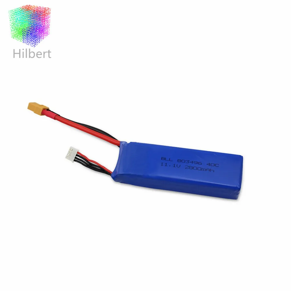 11.1v 2800mah 30C li-po battery For Cheerson CX-20 cx 20 rc quadcopter spare parts wholesale high quality | Игрушки и хобби