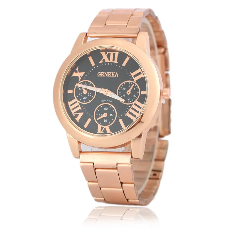 Simple fashion ladies watch rose gold stainless steel quartz watch luxury men's and women's accessories watch 1
Simple fashion ladies watch rose gold stainless steel quartz watch luxury men's and women's accessories watch 1