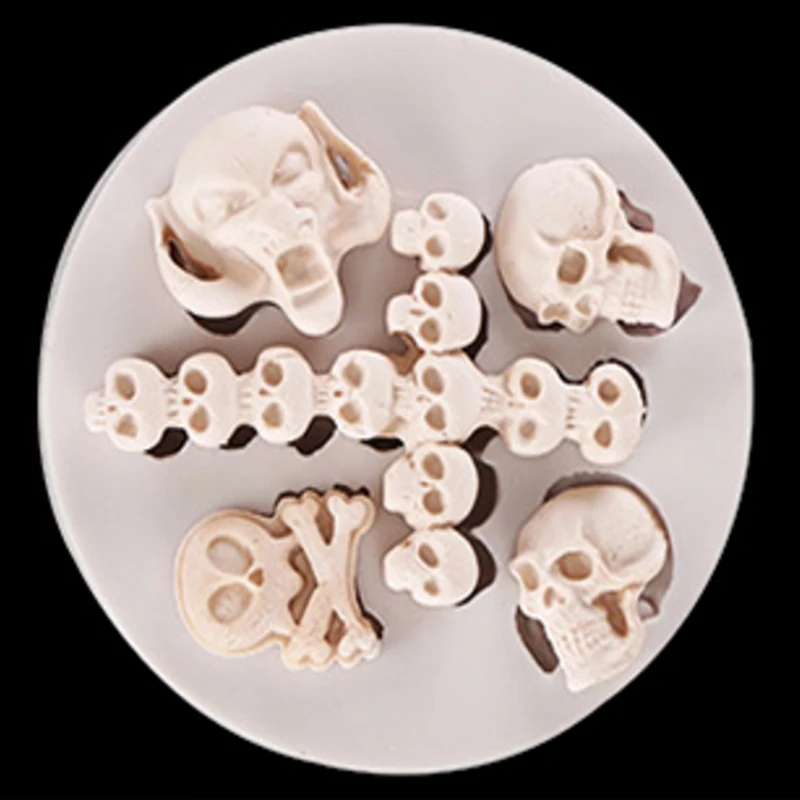 Skull Head Silicone Mold Fondant Mould Cake Decorating Tools Chocolate Gumpaste Molds, Sugarcraft, Kitchen Accessories
Skull Head Silicone Mold Fondant Mould Cake Decorating Tools Chocolate Gumpaste Molds, Sugarcraft, Kitchen Accessories