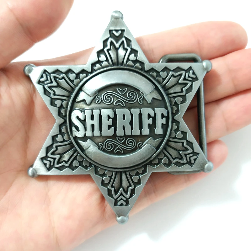 Cowboy Brand Metal Belt Buckle SHERIFF Belt Buckle Men Policemen Officer Jeans Accessories Fit 4cm Width Belt Officer Medal Gift
Cowboy Brand Metal Belt Buckle SHERIFF Belt Buckle Men Policemen Officer Jeans Accessories Fit 4cm Width Belt Officer Medal Gift