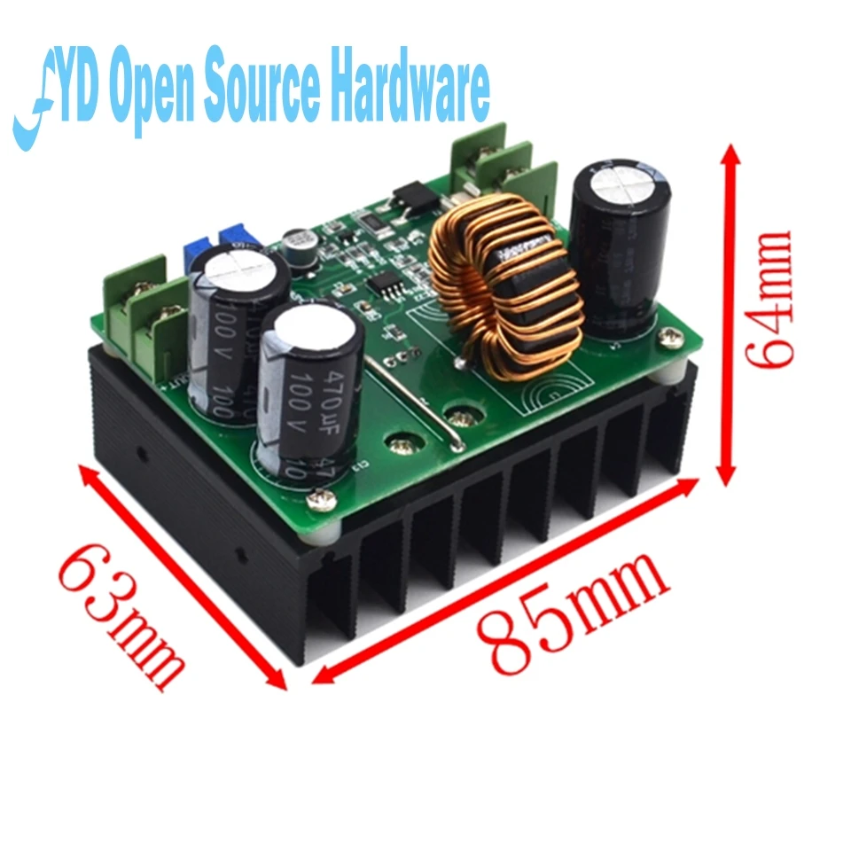 600w Dc-dc 10v-60v to 12v-80v Boost Converter Step-up Module Power Supply 
600w Dc-dc 10v-60v to 12v-80v Boost Converter Step-up Module Power Supply