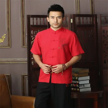New Arrival Red Chinese Men's Cotton Mandarin Collar Kung Fu Shirt Top Novelty print Tang Shi Tang Suit Size S M L XL XXL XXXL
New Arrival Red Chinese Men's Cotton Mandarin Collar Kung Fu Shirt Top Novelty print Tang Shi Tang Suit Size S M L XL XXL XXXL
