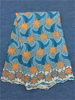 Gorgeous wedding/party African cotton lace fabric for sewing Swiss voile apparel material ECP72(5yards/lot)
Gorgeous wedding/party African cotton lace fabric for sewing Swiss voile apparel material ECP72(5yards/lot)