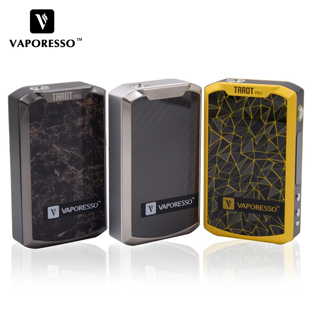 Original Vaporesso TAROT PRO 160W Box MOD Vape VTC/VT/VW Electronic Cigarette Vaporizer Support Sub ohm Tank Atomizer 2017 New
Original Vaporesso TAROT PRO 160W Box MOD Vape VTC/VT/VW Electronic Cigarette Vaporizer Support Sub ohm Tank Atomizer 2017 New