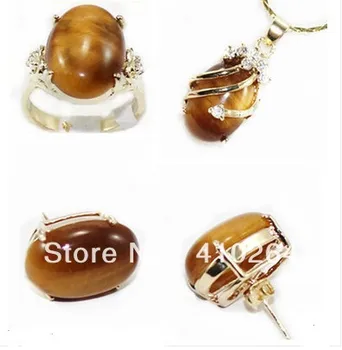 $wholesale_jewelry_wig$ Free Shipping Inlay crystal Tiger Eye Earring Pendant Necklace Ring Set
$wholesale_jewelry_wig$ Free Shipping Inlay crystal Tiger Eye Earring Pendant Necklace Ring Set