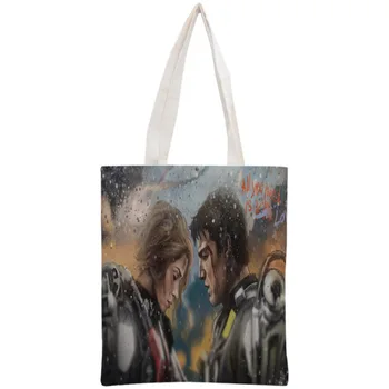 Custom Edge of Tomorrow Tote Bag Reusable Handbag Women Shoulder Foldable Cotton Canvas Shopping Bags
Custom Edge of Tomorrow Tote Bag Reusable Handbag Women Shoulder Foldable Cotton Canvas Shopping Bags