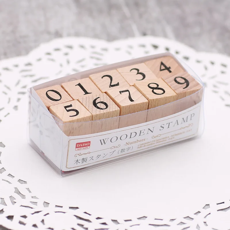 10 pcs/set Vintage Retro Style 0-9 Digital/Number Time Planner Pattern Wooden Stamp for DIY Scrapbooking standard stamp YZ021
10 pcs/set Vintage Retro Style 0-9 Digital/Number Time Planner Pattern Wooden Stamp for DIY Scrapbooking standard stamp YZ021