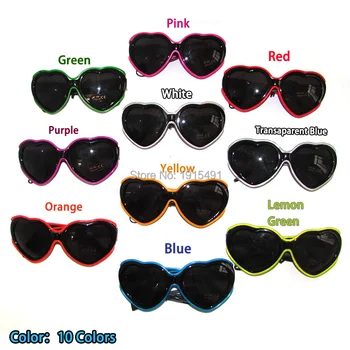 2017 Cool Carnival Nighttime Party Decor 50pieces Led Bulbs Neon Flashing Sunglasses EL Cable Rope Glasses for Valentine Gift
2017 Cool Carnival Nighttime Party Decor 50pieces Led Bulbs Neon Flashing Sunglasses EL Cable Rope Glasses for Valentine Gift