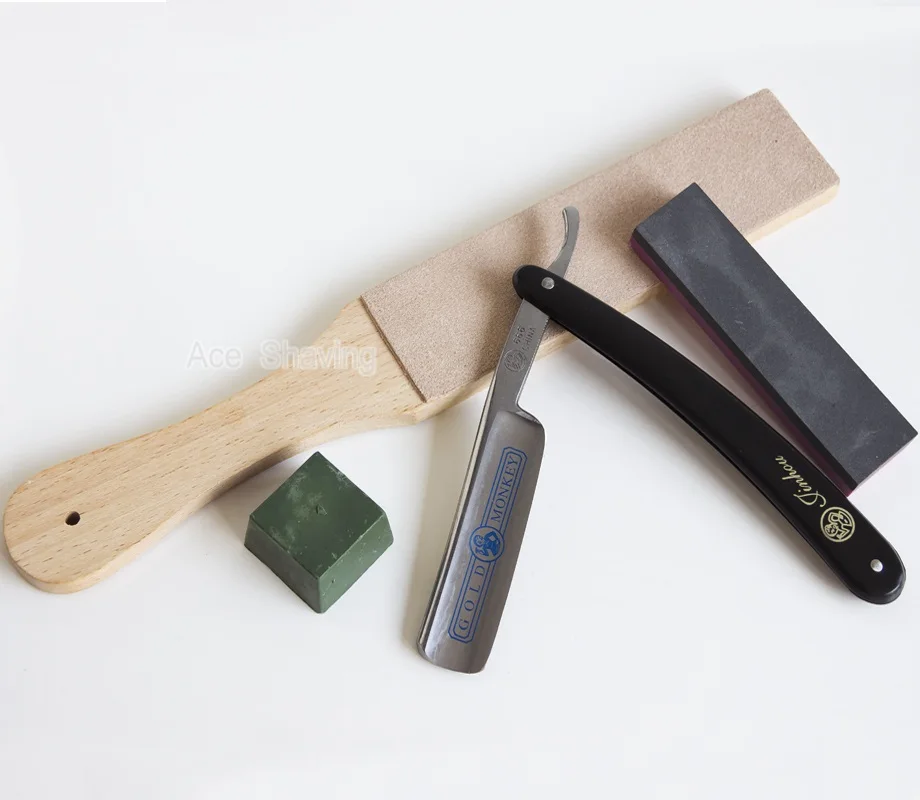 Barber Shop Grooming Tool Set Folding Knife Steel Blade Shaving Straight Razor Sharpening Wax Leather Plate Stone
Barber Shop Grooming Tool Set Folding Knife Steel Blade Shaving Straight Razor Sharpening Wax Leather Plate Stone