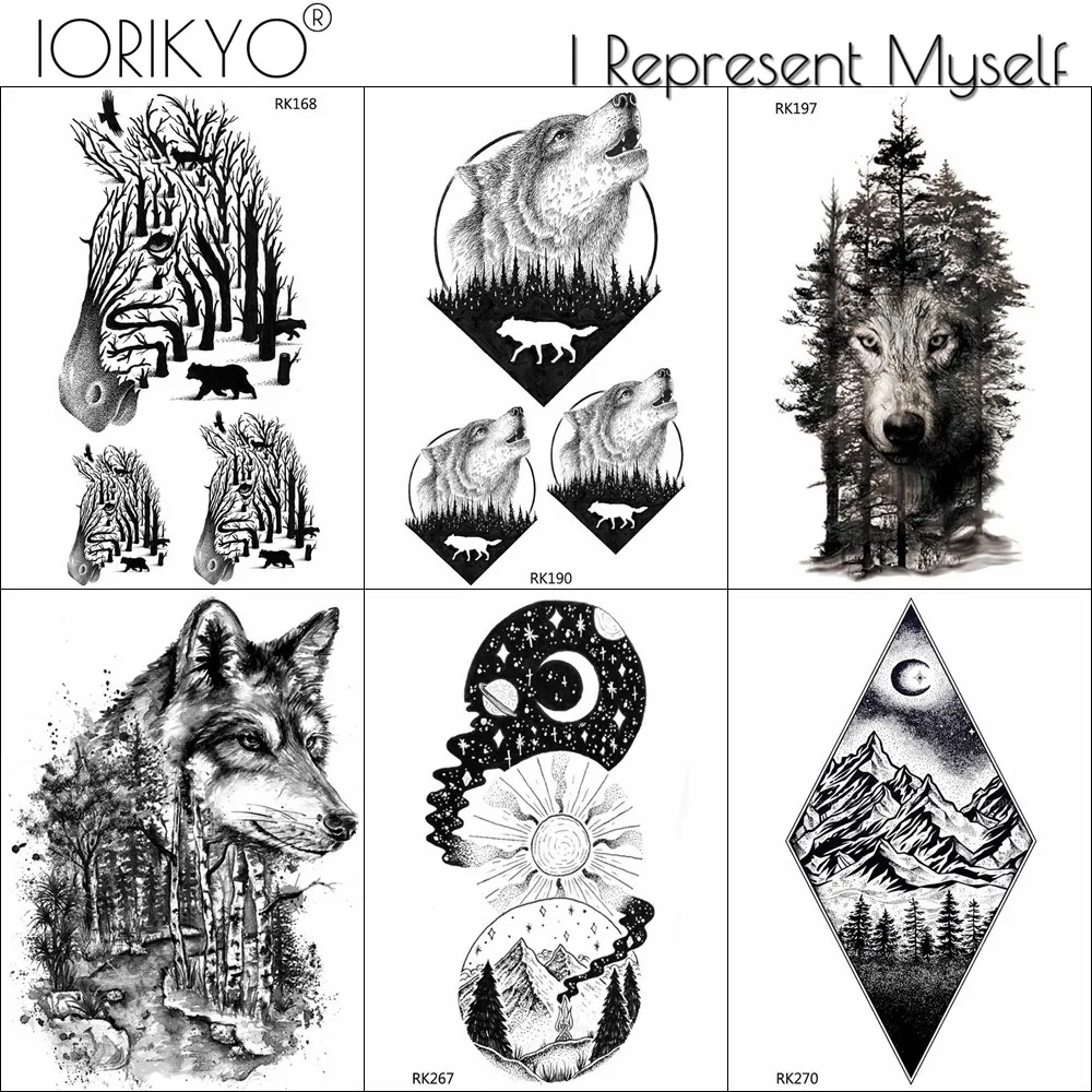 3D Little Men Ankle Forest Tribal Wolf Galaxy Comping Tattoo For Women Fake Temporary Tattoos Stickers Custom Cosmetic Arm Tatoo
3D Little Men Ankle Forest Tribal Wolf Galaxy Comping Tattoo For Women Fake Temporary Tattoos Stickers Custom Cosmetic Arm Tatoo
