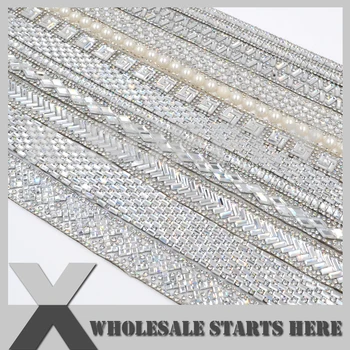 Iron On Crystal Rhinestone Banding Tape For Cake Wine Standing Headband Browband Collar Clothes Edge Shoes Bows
Iron On Crystal Rhinestone Banding Tape For Cake Wine Standing Headband Browband Collar Clothes Edge Shoes Bows