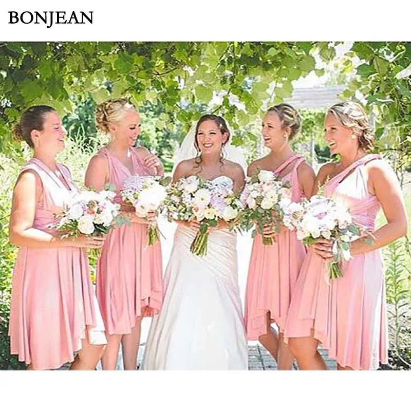 Simple A-Line Bridesmaid Dressese Sleeveless Bridesmaid Dressese Miamatched Party Prom Dresses Custom Made Custom Made
Simple A-Line Bridesmaid Dressese Sleeveless Bridesmaid Dressese Miamatched Party Prom Dresses Custom Made Custom Made