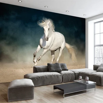 Creative Custom Photo Modern White Hores Wallpaper Wall Mural Animal Backdrop Wall Covering Living Room Home Decor
Creative Custom Photo Modern White Hores Wallpaper Wall Mural Animal Backdrop Wall Covering Living Room Home Decor