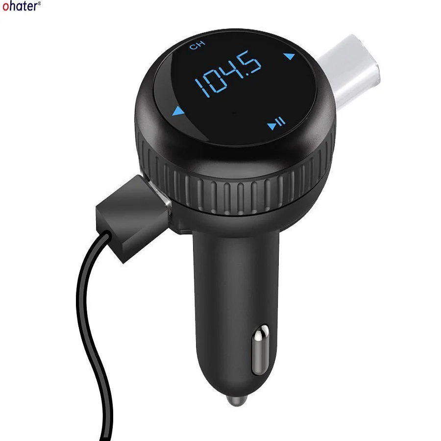 ohater Fm Transmitter Bluetooth Car Wireless Handsfree Wireless Mp3 Fm Transmitter Modulator USB Charger With LCD Display
ohater Fm Transmitter Bluetooth Car Wireless Handsfree Wireless Mp3 Fm Transmitter Modulator USB Charger With LCD Display