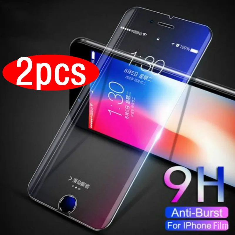 2PCS/lot Screen Protector Glass For iphone6 iphone 6 S 6S 7 8 Plus X XS MAX XR Tempered Glass On the iPhone 5 5S 4 4S Glass Film
2PCS/lot Screen Protector Glass For iphone6 iphone 6 S 6S 7 8 Plus X XS MAX XR Tempered Glass On the iPhone 5 5S 4 4S Glass Film