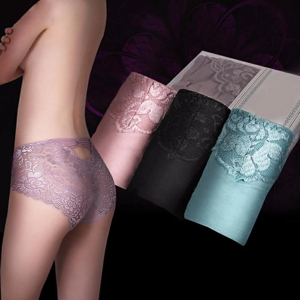 Slimgirl Women's Sexy Elastic Lace Panties Transparent Mid-waist Briefs 3 Pcs/lots Female Big Size Intimates M L XL XXL 3XL
Slimgirl Women's Sexy Elastic Lace Panties Transparent Mid-waist Briefs 3 Pcs/lots Female Big Size Intimates M L XL XXL 3XL