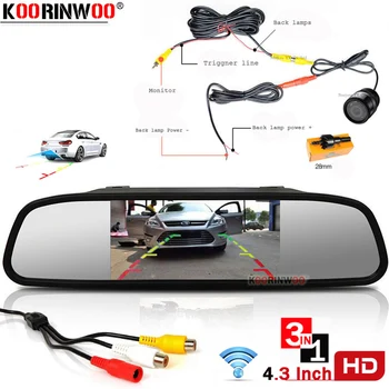 Koorinwoo 4.3 Inch TFT LCD Car Monitor Mirror Display 10 Lights Parking Rearview Camera Parking for Car Monitors Parking Assist
Koorinwoo 4.3 Inch TFT LCD Car Monitor Mirror Display 10 Lights Parking Rearview Camera Parking for Car Monitors Parking Assist