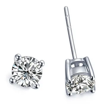 Vintage Solid 18k White Gold Earrings 2Ct/Piece Round Cut Lab Grown Simulate Diamond Earrings Stud Engagement Wedding Jewelry
Vintage Solid 18k White Gold Earrings 2Ct/Piece Round Cut Lab Grown Simulate Diamond Earrings Stud Engagement Wedding Jewelry