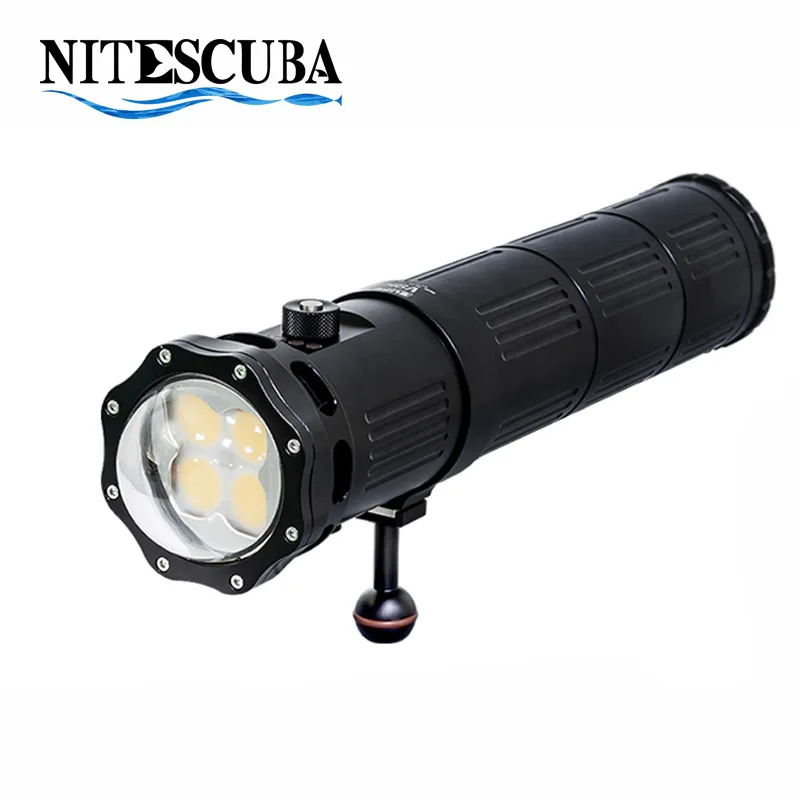 NiteScuba underwater photography accessories Diving strobe Scuba lamp V12K Video Light 24000 Lumen for camera lighting
NiteScuba underwater photography accessories Diving strobe Scuba lamp V12K Video Light 24000 Lumen for camera lighting