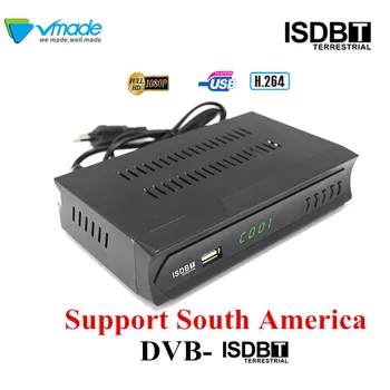 DVB ISDB/T Tuner HD Terrestrial TV Tuner Receiver Support H264 FTA HDMI PAL TV Box for Brazil South African countries
DVB ISDB/T Tuner HD Terrestrial TV Tuner Receiver Support H264 FTA HDMI PAL TV Box for Brazil South African countries