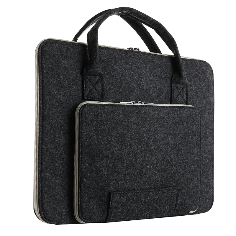 Wool Felt Universal Notebook Computer Laptop Sleeve Bag Case 12 13 15 for Macbook Air 13.3 Pro Case Xiaomi Air 13 Fasion Wool Felt Universal Notebook Computer Laptop Sleeve Bag Case 12 13 15 for Macbook Air 13.3 Pro Case Xiaomi Air 13 Fasion