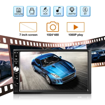 2 Din MP5 Player Car Radio 7'' LCD Touch Screen Support Rear View Camera Bluetooth Radio Players Car Audio Car Multimedia Player
2 Din MP5 Player Car Radio 7'' LCD Touch Screen Support Rear View Camera Bluetooth Radio Players Car Audio Car Multimedia Player