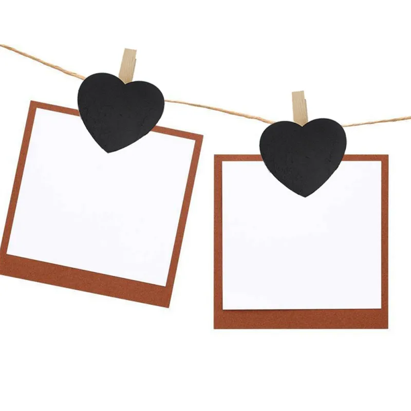 10Pcs Mini Heart Shaped Clip On Blackboard Words Message blackboard Decor Wooden Chalkboard Shaped Clip For Wedding Party
10Pcs Mini Heart Shaped Clip On Blackboard Words Message blackboard Decor Wooden Chalkboard Shaped Clip For Wedding Party