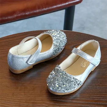 Girls Sandals sequins Bling Girls Princess Shoes Gold Pink Sliver Leather Girls Kids Shoes for Dance Party Princess Girl Shoes
Girls Sandals sequins Bling Girls Princess Shoes Gold Pink Sliver Leather Girls Kids Shoes for Dance Party Princess Girl Shoes